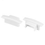 Заглушка LINE-2308-F глухая WHITE (пластик) 044239 Arlight