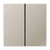 Клавиши для системы KNX, 1-группа, благородная сталь ES2401TSA JUNG