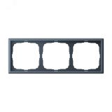 ARTGALLERY рамка 3-постовая, универсальная, грифель GAL000703 Systeme Electric