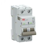 Выключатель автоматический AV-6 DC 2P 50A (C) 6kA EKF AVERES mcb6-DC-2-50C-av EKF