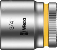 Головка торцевая шестигранная 8790 HMB Zyklop DR 3/8 3/4 x 30 мм WE-003578 Wera