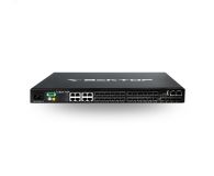Коммутатор управляемый L3 28 портов, 16хSFP 100/1000 Мб/с, 4хSFP+, 8хRJ45/SFP VA2100-24S-4X Вектор Технологии