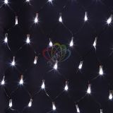 Гирлянда Сеть 2х1,5 м, черный ПВХ, 288 LED белые 215-021 Neon-Night
