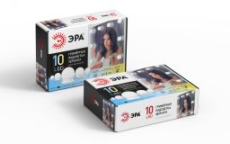 Гримерная подсветка CL-02-8W-3000K-6500К (40/240) Б0047627 ЭРА