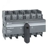 Рубильник 125A 3P реверсивный c рукояткой для     прямой установки TwinBlock EKF tb-s-125-3p-rev EKF