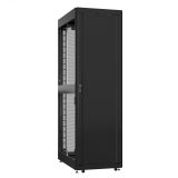 Шкаф серверный 42U 800х1000 передняя дверь: одностворчатая глухой металл IP51. задняя дверь: двустворчатая перфорированная IP20. боковые панели: без. цвет: черный RAL9005  EX 8042.9240 SYSMATRIX