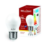 Лампа светодиодная LED 8Вт 3000K 750Лм E27 Шар Bellight 88297806 BELLIGHT