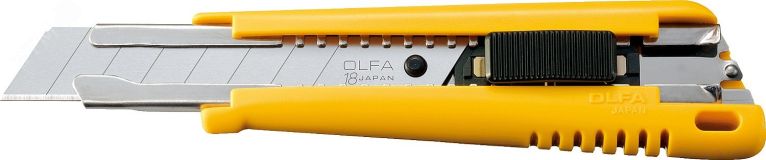 Нож с выдвижным лезвием с выдвижным лезвием 18 мм OL-EXL OLFA
