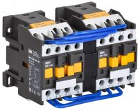 Контактор КМИ-11230 реверс 12А 230В/АС3 2НО KKM13-012-230-20-1 IEK