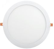 Светильник ДВО 1610 белый, круг LED 24Вт 6500 IP20 IEK LDVO0-1610-1-24-6500-K01 IEK