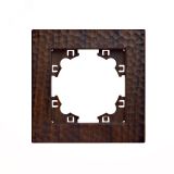 Рамка фактурная 1 пост UNIVersal Афина венге (еврослот) A10053-V UNIVersal
