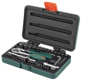 Набор головок торцевых 1/4''DR Super Tech, 41 предмет 048859 Jonnesway