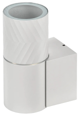 LIGHTING Светильник уличный 5107 настенный под лампу GU10 IP65 белый IEK LT-UBU0-5107-GU10-1-K01 IEK