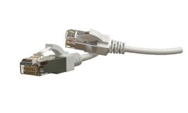 Патч-корд PC-LPT-SFTP-RJ45-RJ45-C6A-2M-LSZH-WH S/FTP категория 6a2 м белый 445821 Hyperline