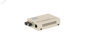 Медиаконвертер 1хRJ45, 1хSC 10/100/1000 Мб/c, Tx:1550/Rx:1310, до 20 км ЭКО49740 Gigalink