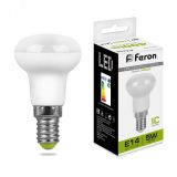 Лампа светодиодная LED зеркальная 5вт Е14 R39 белый 25517 FERON