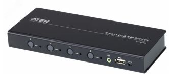 Переключатель KVM настольный , 4 порта, USB 1000500455 Aten