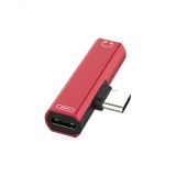 Переходник USB Type C на Jack 3.5 мм, красный 1000603880 Greenconnect