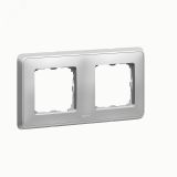 Cariva Рамка 2 поста алюминий 695974 Legrand