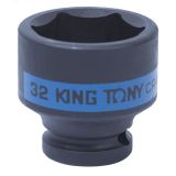Головка торцевая ударная шестигранная 1/2', 32 мм 453532M King Tony