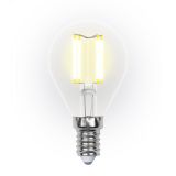 Лампа светодиодная LED 5вт 200-250В шар диммируемый 450Лм Е14 3000К Air филамент UL-00002866 Uniel