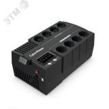 Источник бесперебойного питания BS Series, Line-interactive, 450VA/270W, (6)Schuko, USB Charger, GreenPower BS450Eн CyberPower