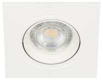 Светильник встраиваемый декоративный KL92-1 WH MR16/GU5.3 белый, пластиковый (MR16/GU5.3 в комплект не входит) Б0054374 ЭРА