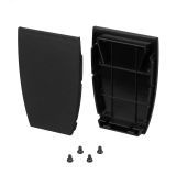 Заглушка LINE-5075-U-HONEYCOMB BLACK глухая (Arlight, Металл) 044887 Arlight