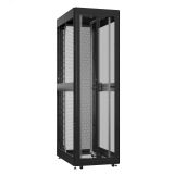Шкаф серверный 52U 800х1000 передняя дверь: двустворчатая перфорированная IP20. задняя дверь: двустворчатая глухой металл IP51. боковые панели: без. цвет: черный RAL9005  EX 8052.9450 SYSMATRIX