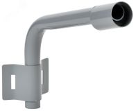 LIGHTING Кронштейн КР-1 D=48мм L=350мм под монтажную ленту 1 хомут серый IEK LT-DKU0D-CR-48-35-21-K03 IEK