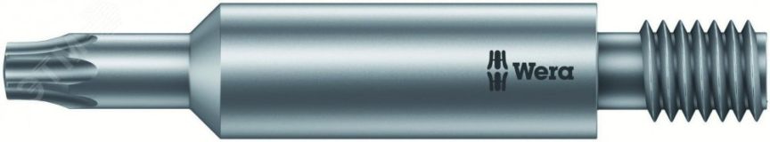 Бита 867/15 Z TORX вязкая твердость хвостовик с резьбой M 6 TX 20 x 45 мм WE-064170 Wera