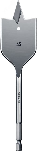 Сверло по дереву FLAT 45x152мм 2950-45_z01 STAYER