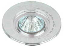 Светильник точечный декоративный cо светодиодной подсветкой MR16, зеркальный DK LD45 SL Б0037356 ЭРА