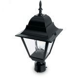 Светильник НТУ-100w на трубу Е27 IP44 черный 11028 FERON