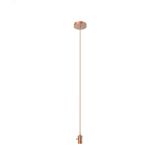 Светильник подвесной под лампу E27 1х60 Вт 200-240В IP20 1000х38 мм Медный Decor Gauss PL043 GAUSS