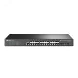 Коммутатор управляемый L2 28 портов, 24хRJ45 10/100/1000 Мб/с, 4хSFP 128300 TP-Link