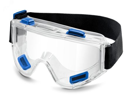 Защитные очки ПАНОРАМА увеличенный угол обзора, непрямая вентиляция, Профессионал 110230 ЗУБР