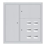 Щит этажный 6 кв. слаботочка слева (1000х950х160) Basic mb28-v-6z EKF