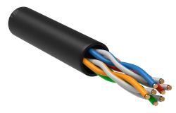 Витая пара U/UTP 5E 4х2х24AWG LDPE черный (305м) РФ/С LC3-C5E04-139-S-R ITK