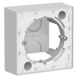 Коробка ATLASDESIGN для наружного монтажа белый ATN000100 Systeme Electric