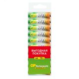 Аккумулятор перезаряжаемый GP 270AAHC АА емкости 2650 10 шт. в пластиковом боксе 18333 GP