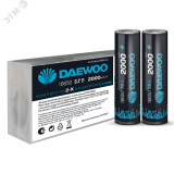 Аккумулятор DAEWOO 18650 2000мАч 20А,  упаковка 2 шт. 4895205043374 JazzWay