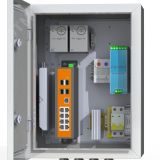 Узел коммутационный 8хPoE, 2хSFP, 4хSC, IP66, 300х400х210 мм 00-00015657 Mastermann