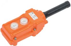 Пост кнопочный ПКТ-61 на 2 кнопки IP54 ABS-пластик BPU10-2 IEK
