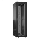 Шкаф серверный 42U 800х1200 передняя дверь: двустворчатая глухой металл IP51. задняя дверь: двустворчатая перфорированная IP20. боковые панели: глухой металл. цвет: черный RAL9005  EX 8242.9541 SYSMATRIX