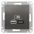 РОЗЕТКА USB ATLASDESIGN A+С, 5В/2,4 А, 2х5В/1,2 А, механизм, СТАЛЬ ATN000939 Systeme Electric