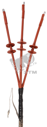 Муфта КНтп-10 3х70/120 б/н бумажная изоляция UZM-BIK10-NVN3-70120XZ IEK