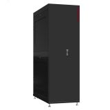 Шкаф серверный 42U 800х1070 передняя дверь: двустворчатая глухой металл IP51. задняя дверь: без. боковые панели: глухой металл. цвет: черный RAL9005  NS 8142.9501 SYSMATRIX