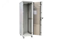 Шкаф напольный телекоммуникационный 19д33U(600x800) передняя дверь стекло 130411-00522 ССД