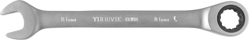 Ключ гаечный комбинированный трещоточный, 18 мм 053512 Thorvik
